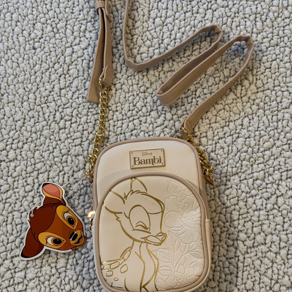 Disney Bambi Cream Crossbody Bag ** NWT **